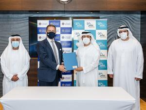 خلال الحدث شراكة بين جافزا والمصرف العربي للاستثمار والتجارة الخارجيّة لدعم الشركات الصغيرة والمتوسطة والمؤسسات المرخصة في المنطقة الحرة