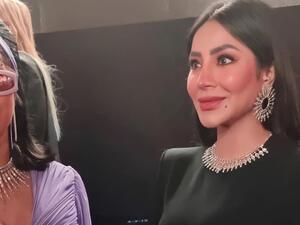 Uncomfortable Reaction from Lojain Omran When Meeting Cardi B in Paris.. Watch
