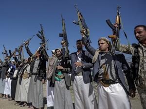 مقاتلون من جماعة أنصار الله