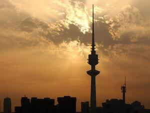 Sunset on Kuwait's skyline 