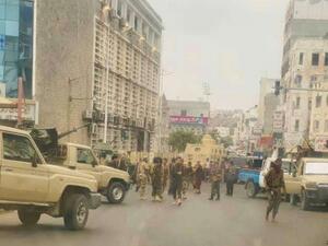  اشتباكات في حي كريتر 