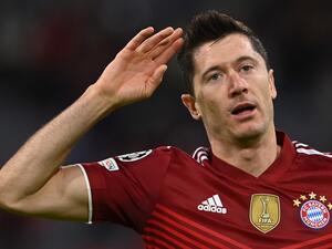 Bayern Munich striker Robert Lewandowski (Photo: AFP)