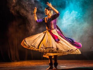 Senior renowned kathak artist 