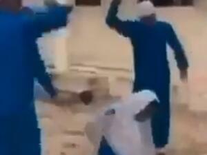 جلد فتاة شربت الكحول في نيجيريا