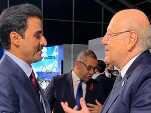 مبعوث لـ تميم الى بيروت