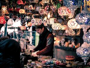 الاسواق الشعبية في اسطنبول