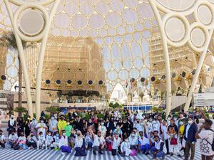 Aster Volunteers Organize Health & Wellness Camp for Underprivileged Children at the India Pavilion, Expo 2020