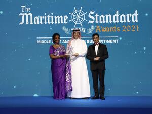 خلال الحدث "البحري" تحصد ثلاث جوائز مرموقة في حفل توزيع جوائز "ذا ماريتايم ستاندرد" للعام 2021 في دبي