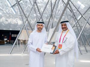 H.E. Mohamed Bin Hadi Al Hussaini Visits Pavilion of Bahrain at Expo 2020 Dubai