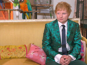 Sheeran performed 'Shivers' from his latest album  Sheeran performed 'Shivers' from his latest album