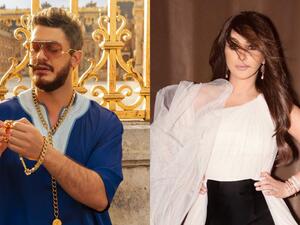 Elissa Meets 'Unrecognizable' Saad Lamjarred in Paris (Picture)