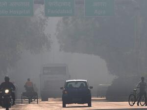New Delhi in Smog 