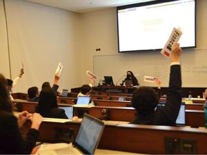 At QF, Local High School Students Gain Diplomatic Experience at Georgetown Model United Nations