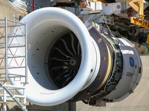 جنرال إلكتريك للطيران تتحقق من قوة أداء GE9X بإجراء اختبارات امتصاص مخلفات الغبار