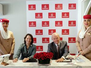 طيران الإمارات و"جنرال إلكتريك للطيران" تتعهدان باختبار برنامج طيران باستخدام وقود الطيران المستدام بنسبة 100٪