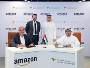 خلال الحدث أمازون تتعاون مع مكتب أبوظبي للاستثمار لإنشاء مركز لوجستي فائق التطور