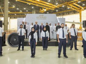 Etihad Welcomed a Group of Aircraft Mechanics to Its National Workforce  