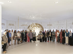 Al Hamra Real Estate Co. Hosts Diplomatic Womens Committee to A  Journey Through Its Exclusive Exhibition تبصر(Tabasser)