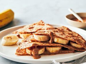 وصفات خريفية: كويساديلا الموز بالكراميل 