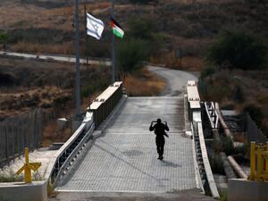 الحدود بين الأردن والضفة الغربية