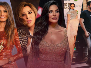 Nadine Njeim Butt Electrifying & Najwa Karam Goes Mad on Stage