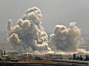 غارات روسية