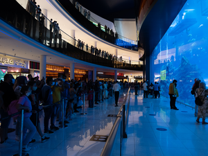 Noon.com Takes Over Dubai Aquarium With News of Yellow Friday Sale