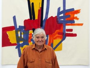 "She was in her 80s when her art started to draw international attention," The New York Times reported.