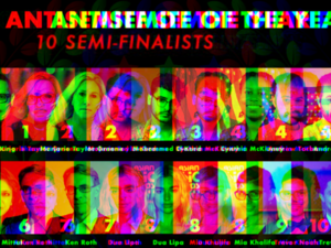 anti-Semite of the year list