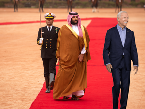 Mohammad bin Salman and Joe Biden