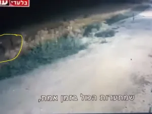 مشهد لفرار أسرى جلبوع الستة