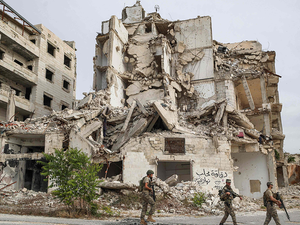 Destruction in Syria 