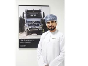 أحمد الرحبي مديرعام لمبيعات المركبات التجارية في مرسيدس-بنز عُمان 