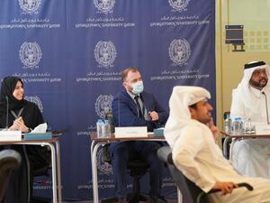 EMDIA Students Gain Valuable Classroom Engagement with H.E. Lolwah Al-Khater, Assistant Foreign Minister, MOFA Spokesperson
