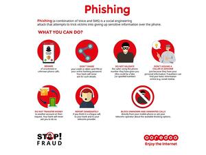 Ooredoo تواصل جهودها لتوعية مستخدمي الإنترنت حول طُرق مكافحة الاحتيال الإلكتروني