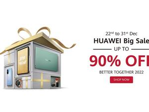Huawei Big Sale Delivers Massive Discounts up to 90% And Special Offers Across a Wide Range of Huawei Products