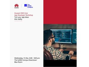 هواوي تنظّم سلسلة ورش عمل للمطورين بالتعاون مع "جريك كامبس" (GrEEK Campus) في مصر