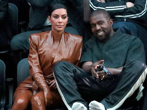 كيم كارداشيان وكانيه ويست