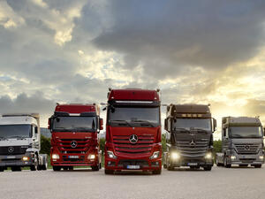 Mercedes-benz Trucks Celebrate 125 Year Anniversary