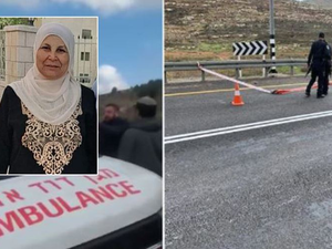 Palestinian woman killed by an Israeli settler 