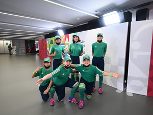 QF Youth Serve as Flag Bearers During the FIFA Arab Cup 2021