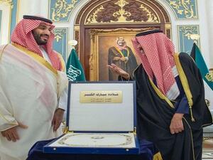 أمير الكويت وولي العهد السعودي