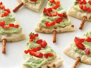 وصفات احتفالية: مقبلات شجرة عيد الميلاد