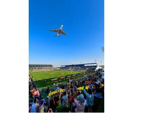 Emirates A380 Soars Over the Sevens Stadium With Dazzling Flypast, To Celebrate the Uae’s 50th Jubilee