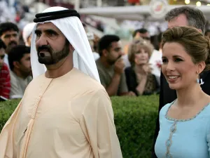 الأميرة هيا والشيخ محمد بن راشد