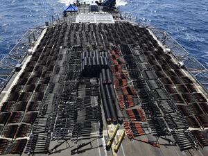 شحنة السلاح في بحر العرب