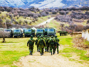 Russian troops