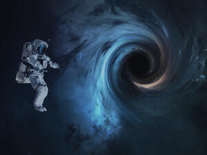 Astronomers observe closest pair of black holes to Earth.