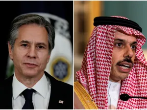 وزير الخارجية فيصل بن فرحان الثلاثاء اتصالا هاتفيا من نظيره الأمريكي أنتوني بلينكن.