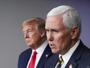 مايك بنس ودونالد ترامب